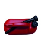 Jerrican à carburant 10 L rouge homologué CE avec bec verseur