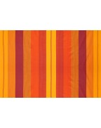 Hamac MODESTA simple 140 LA SIESTA en coton bio non-teint fabriqué en Colombie, idéal pour intérieur et extérieur