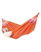 hamac simple BRISA LA SIESTA en tissu outdoor résistant pour une personne