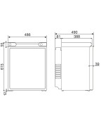 Réfrigérateur à absorption COMBICOOL RF60 61L  DOMETIC 
