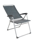 Fauteuil Pliant Predator Gris - SAFARICA