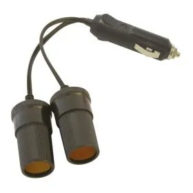 Prise allume cigare mâle avec 2 sorties femelles