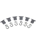lot de 6 clips coulissants pour rail frontak de store fiamma