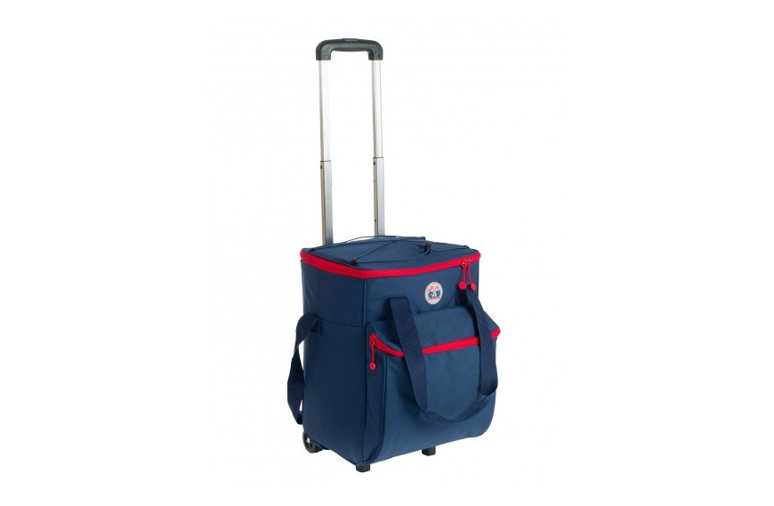 Glacière à roulettes bleu nuit 32L - CAO