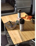 Table en bambou pliante (100 x 65 cm) - SOPLAIR