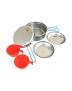 Popote en inox 2 personnes 1,5L / 7 pièces - CAO