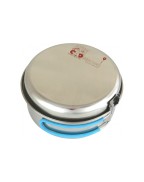 Popote inox 2 personnes 1,5L CAO avec faitout, poêle et vaisselle pour camping et randonnée