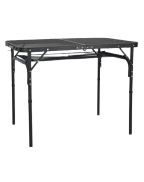 Table aluminium grillagée (90x60x70cm) - DEFA