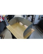 Porte réchaud bambou avec parevent 75*49*82 DEFA