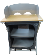 Porte réchaud bambou avec parevent 75*49*82 DEFA