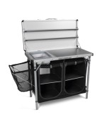 Porte réchaud camping Kampa Dometic Chieftain avec meuble cuisine pliant