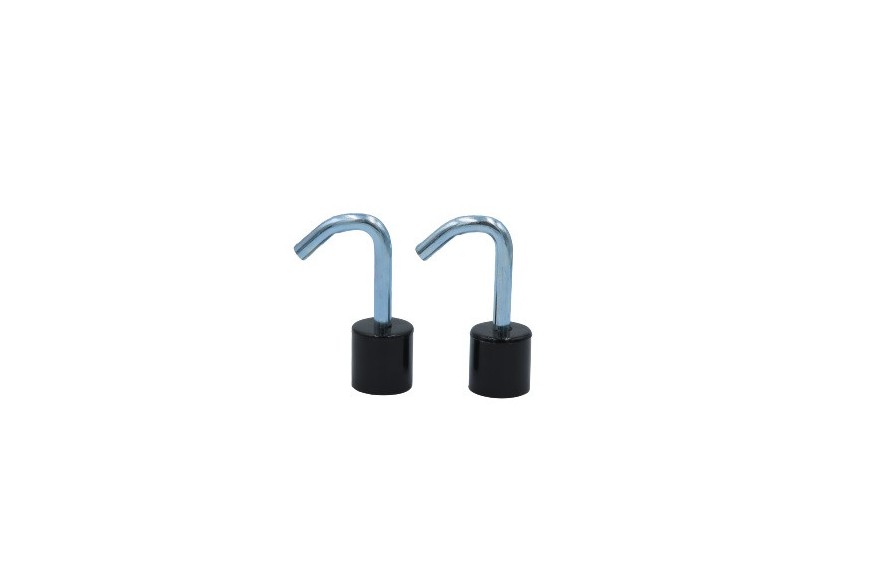 Embouts de faîtière avec crochet diam19 - lot de 2 - Umefa