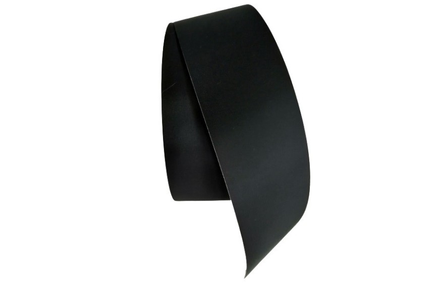 TISSUS AUTOCOLLANT INSIGNA 90gr NOIR  au mètre