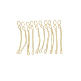 Bracelet caoutchouc 115 x 3 x 2 mm Cabanon en 8 – lot de 10 pour fixation volets et armature