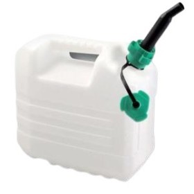 jerrican plastique 10L avec bec verseur EDA pour eau potable et camping