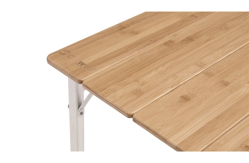 Table en bambou pliante 50 x 65 cm / 2 places de chez OUTWELL - Latour  Tentes et Camping