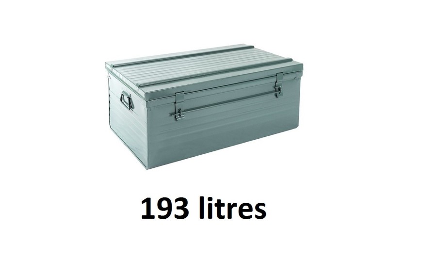 Malle cantine 193 litres - 100x55xh40 cm - Herment