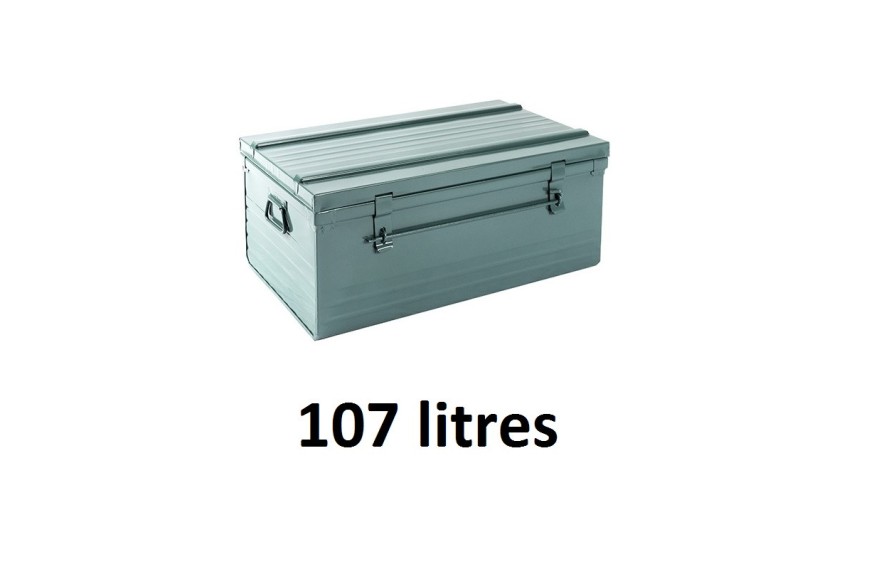 Malle cantine 107 litres - 80x45xh36 cm - Herment