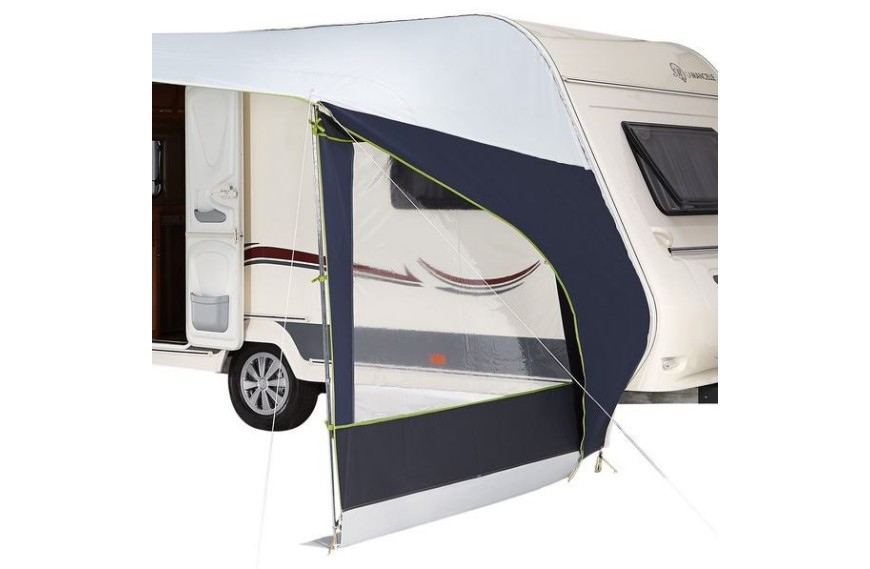 Mur latéral pour Solette Luxe 240 cm TRIGANO avec fenêtre cristal PVC