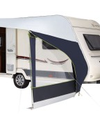 Mur latéral pour Solette Luxe 240 cm TRIGANO avec fenêtre cristal PVC