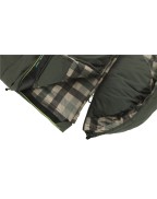 sac de couchage coton 3 saisons CAMPER LUX 2 places OUTWELL pour camping et couples