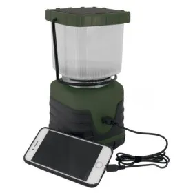 lampe nomade rechargeable solaire et USB 600 lumens EUROTRAIL pour éclairage de camping