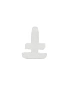 Glisseur nylon base carré pour rail en C (Lot de 10)