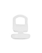 Glisseur nylon base carré pour rail en C (Lot de 10)