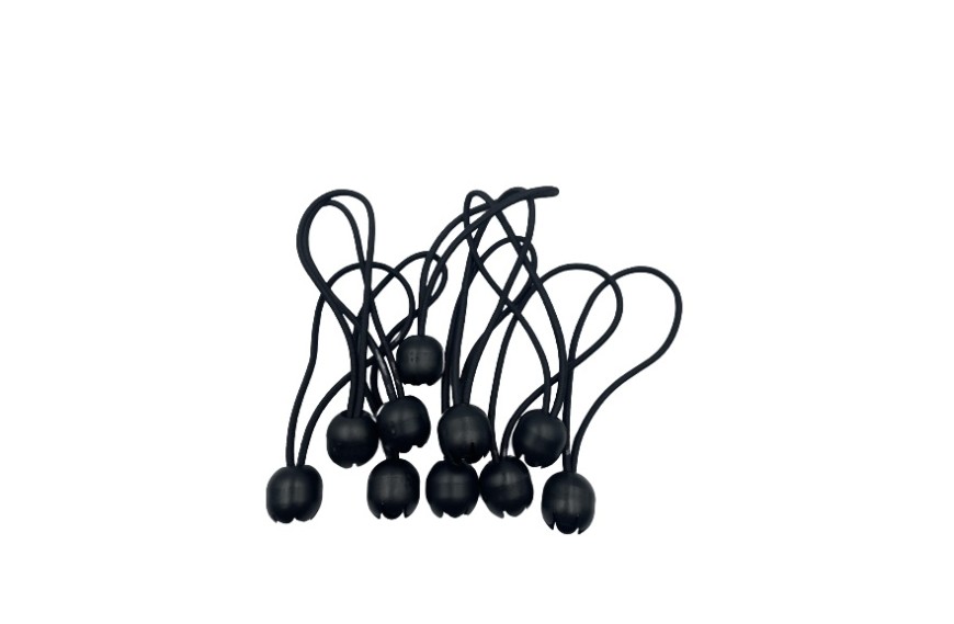 Lot de 10 anneaux sandow avec boule