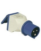 Prise adaptateur femelle standard 1 plot + fiche mâle CEE17