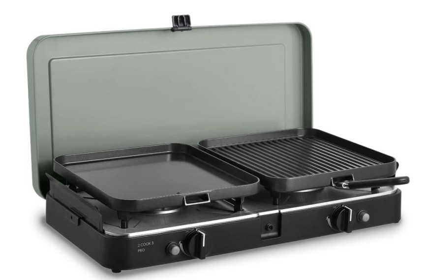 Réchaud grill/plancha - 3 COOK PRO DELUXE - CADAC