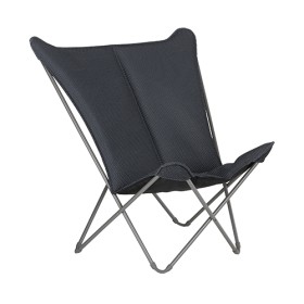 Fauteuil pliant Pop Up XL BeComfort Lafuma assise large et matelassée pour intérieur et extérieur