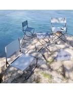 Chaise pliante Lafuma CNO Batyline ISO compacte pour camping et jardin