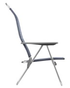 Fauteuil bas pliant Alu Low Lafuma en aluminium et Batyline® Iso pour extérieur