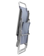 Fauteuil bas pliant Alu Low Lafuma en aluminium et Batyline® Iso pour extérieur