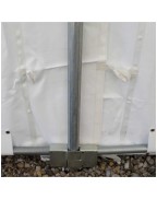 Tente de réception plein air 5 x 12 m TRIGANO installée pour événement extérieur﻿