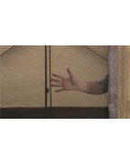 Tente familiale MOONLIGHT CABIN 10 places EASY CAMP avec double-toit et ventilation