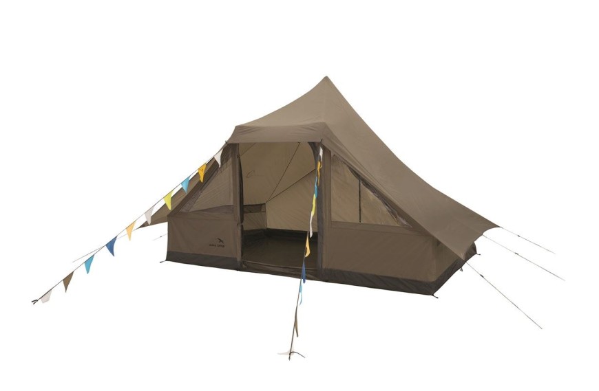 Tente familiale MOONLIGHT CABIN 10 places EASY CAMP avec double-toit et ventilation