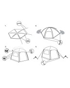 Tente yourte MOONLIGHT / 6 places - EASY CAMP