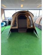 Tente de camping EUROTRAIL IOWA 3 places en polycoton avec auvent et poteaux aluminium