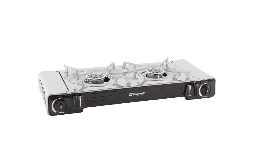 Réchaud à gaz 2 feux OUTWELL APPETIZER portable pour camping et van