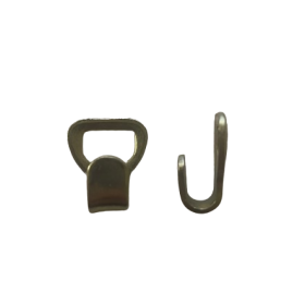 Anneau crochet acier Cabanon 1.8 x 2.1 cm – lot de 10 pour porte et accessoires de tente