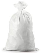 Sac en toile polypropylène blanc 150 x 80 cm - CABANON