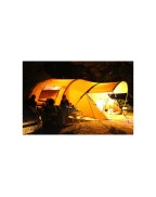 Pare-soleil pour tente Biscaya 440 Cabanon – protection solaire et pluie polyester pour camping