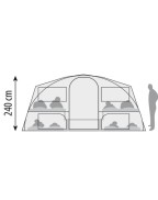 Caravane pliante Chamonix / 4 à 8 places - CABANON