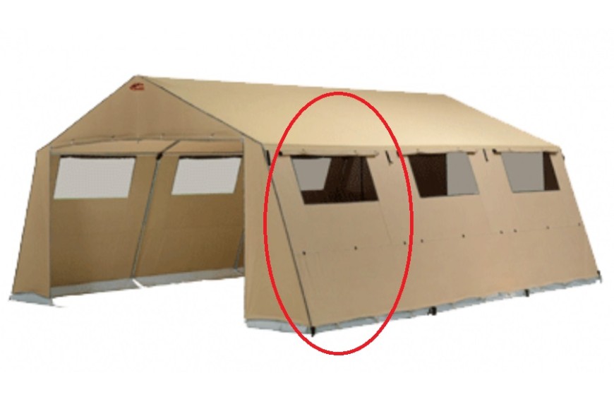 Panneau fenêtre pour tente de réception TOUCAN - CABANON