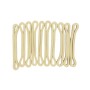 Bracelet caoutchouc double-toit Cabanon 89 x 9 x 4 mm – lot de 10 pour fixation armature et tente
