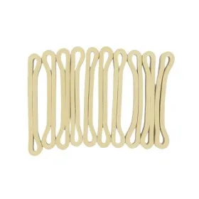 Bracelet caoutchouc double-toit Cabanon 89 x 9 x 4 mm – lot de 10 pour fixation armature et tente