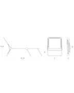 Bain de soleil pliant Matellassé SIESTA L aircomfort® 201 x 70 cm - LAFUMA MOBILIER