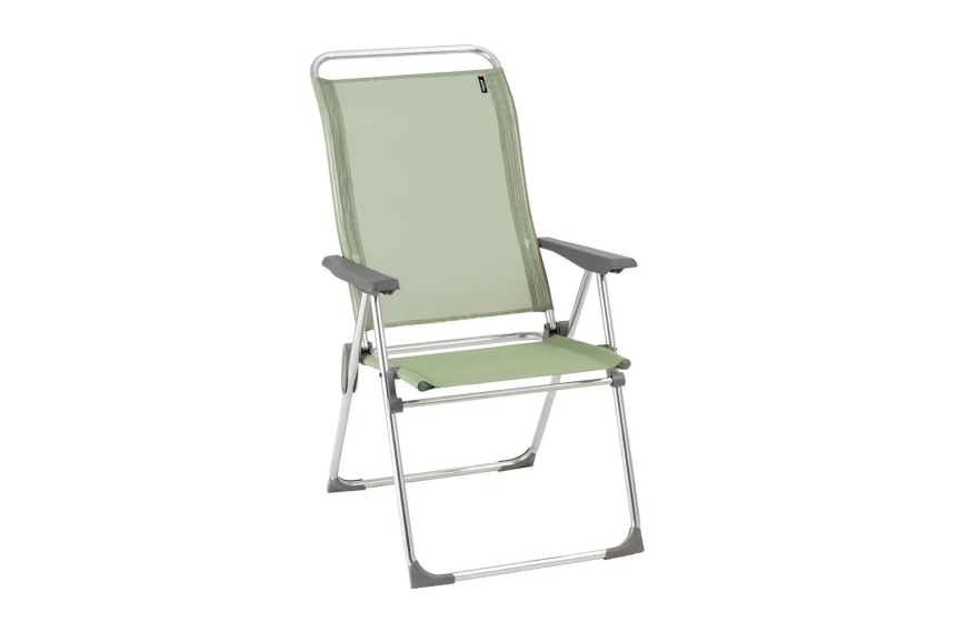 Fauteuil bas pliant Alu LOW Batyline ISO Lafuma léger et confortable pour plage, camping et jardin
